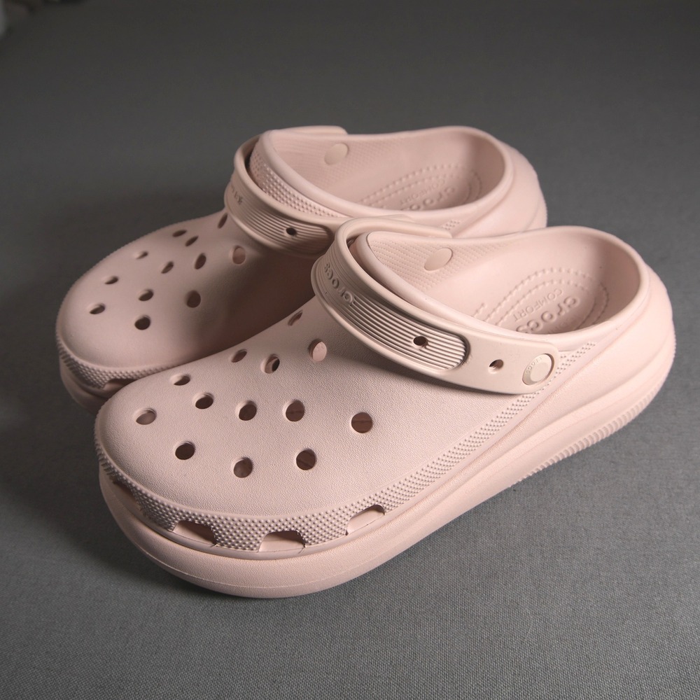 Crocs Platform Chuncky Women Clog Size W11 Slip On Sandals Pastel